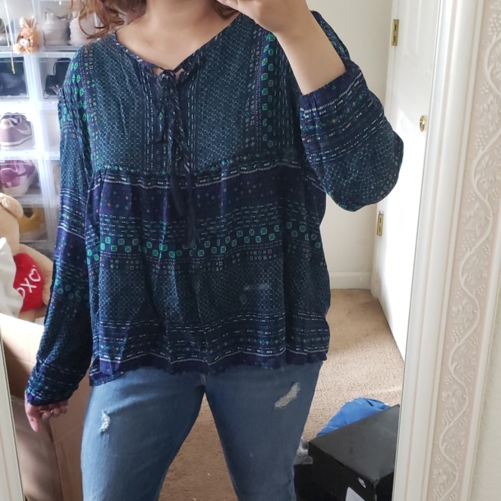 Geometric Blouse